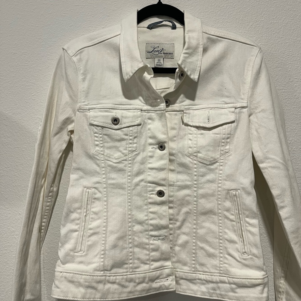 Levi's Off-White Jean Jacket